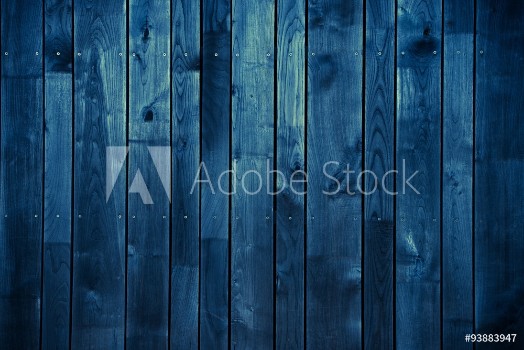 Bild på Dark Blue Wood Background